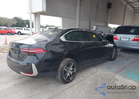 2024 BMW I5 Edrive40 from USA, damaged, VIN WBY33FK01RCR91384